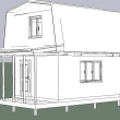 Каркасный дом 4х5 с мансардой 3х6 - Дачное строительство | Окна, балконы, лоджии
