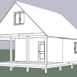 Каркасный дом 5х6 с мансардой  - Дачное строительство | Окна, балконы, лоджии