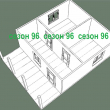 Каркасный дом 6х6 с верандой - Дачное строительство | Окна, балконы, лоджии