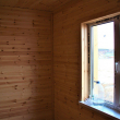 Каркасный дом-баня 6х6 с верандой  - Дачное строительство | Окна, балконы, лоджии