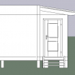 Пристрой каркасный 1.5 х 4 с крыльцом - Дачное строительство | Окна, балконы, лоджии