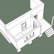 Пристрой каркасный 2.5 х 7.6 с балконом - Дачное строительство | Окна, балконы, лоджии