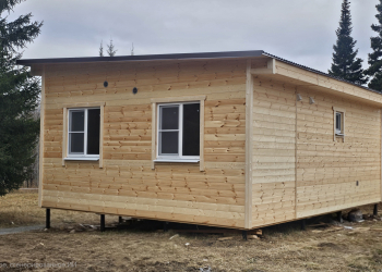 Каркасный дом баня 6х8   - Дачное строительство | Окна, балконы, лоджии