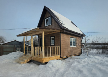 дом 4х5 метров с верандой 2х4 метров и мансардой 3х5 метров. - Дачное строительство | Окна, балконы, лоджии