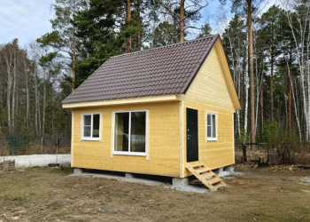 Каркасный дом 6х6 с мансардой 3.75х6 - Дачное строительство | Окна, балконы, лоджии