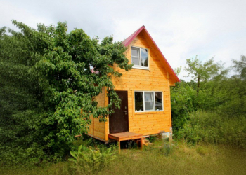 Каркасный дом 4х5 с мансардой 3х5 - Дачное строительство | Окна, балконы, лоджии