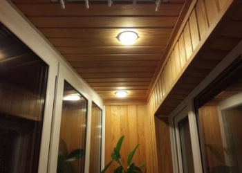 Освещение и розетки на балконе  - Дачное строительство | Окна, балконы, лоджии