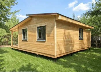 Каркасный дом 6х8 с верандой - Дачное строительство | Окна, балконы, лоджии