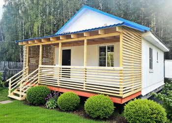 Каркасный дом 8х9   - Дачное строительство | Окна, балконы, лоджии