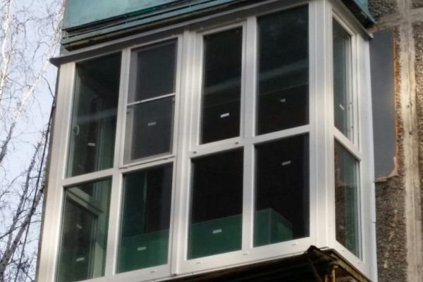Панорамный балкон в хрущевке - Дачное строительство | Окна, балконы, лоджии