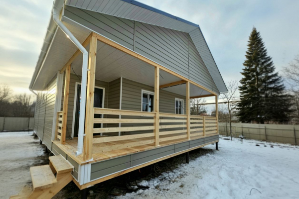 Каркасный дом 6х8 м. - Дачное строительство | Окна, балконы, лоджии