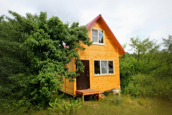 Каркасный дом 4х5 с мансардой - Дачное строительство | Окна, балконы, лоджии