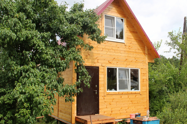 дом 4х5 м. №1 - Дачное строительство | Окна, балконы, лоджии